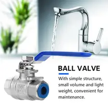 Válvula электромагнитный клапан 304 Нержавеющая сталь два-кусок полный Порты и разъёмы женский шаровой кран шаровой клапан 14 ДНЯО 1000WOG электромагнитный клапан Válvula