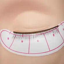 350 пар Бумага Нашивки ресниц под глазами колодки ресниц расширение Бумага Patche глаз советы Стикеры обертывания составляют инструменты