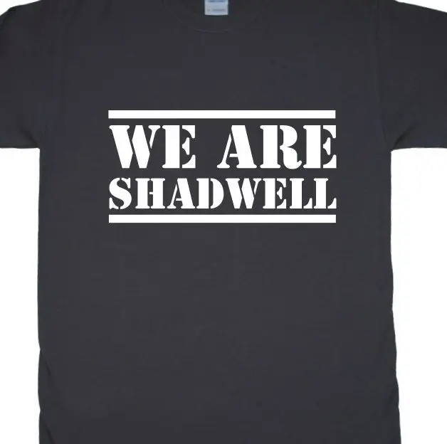 Футбольная безрукавка We Are Shadwell вдохновленная ID (Army Gumbo Chant casual) Подарочная