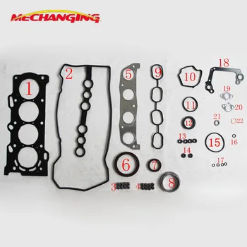

4ZZFE For TOYOTA COROLLA 16V Metal Full Set Engine Parts Full set of gasket seals Engine Gasket 04111-22060 50177500
