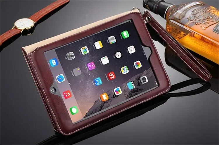 Hmsunrise чехол для ipad A1893, полностью защищающий кожаный чехол для apple ipad 9,7 A1954, ручной ремешок, автоматическое пробуждение, режим сна, 9,7 дюймов