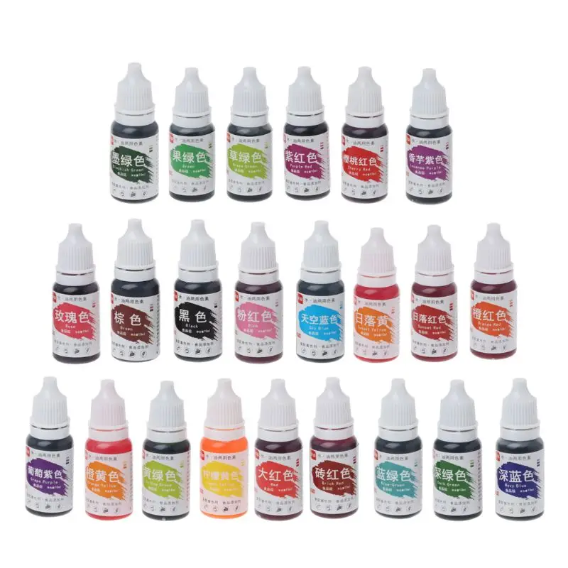 

10ML Edible Pigment Macaron Cream Food Coloring Ingredients Cake Fondant Baking