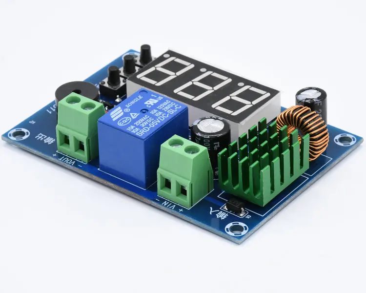 

DC 7-80V 12V 24V 48V Battery Protection Module Lead-acid Lithium Battery Low Voltage Over Discharge Protection Board With Alarm