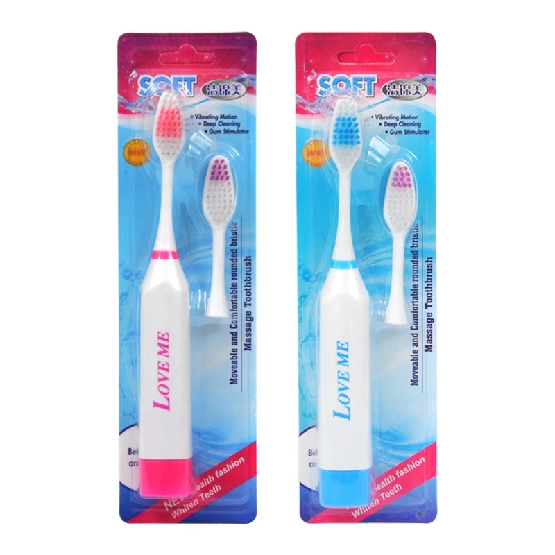 

Kemei 1set Oral Care Precision Clean Electric Teeth Brush Power Toothbrush Heads