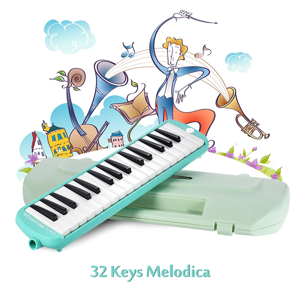 SUZUKI MX 32D Melodion Melodica Pianica 32 клавиши для фортепиано музыкальный образовательный