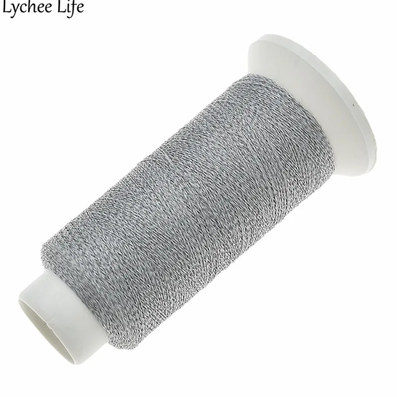 Lychee Life Светоотражающая нить для шитья DIY 1000 м полиэфирная нить ручной работы швейная сумка Аксессуары для одежды принадлежности