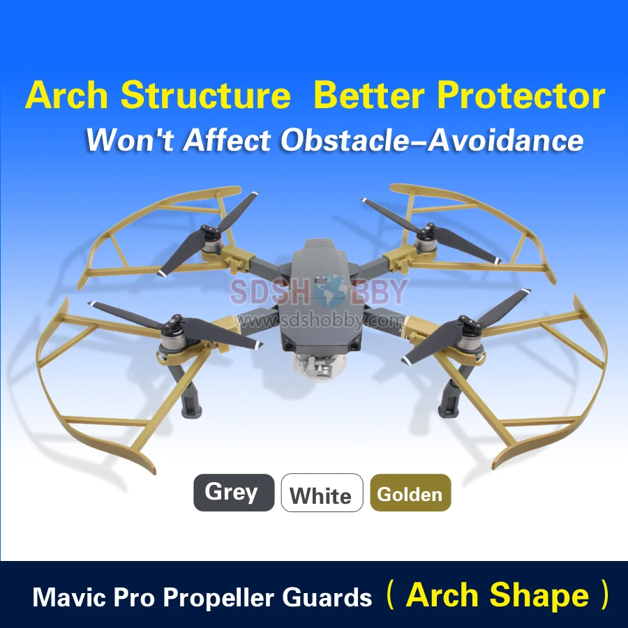 

4pcs/set Not Affect Obstacle Avoidance Propeller Guard Blades Bumper Prop Protector for DJI Mavic Pro Drone