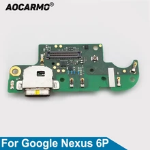 Aocarmo usb type-C зарядное устройство док-станция разъем микрофон гибкий кабель монтажная плата для huawei для Google Nexus 6P
