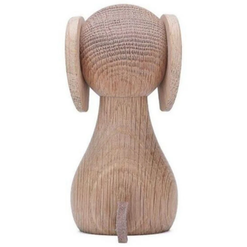 

Nordic Design Animal Lovely Wooden Elephant Miniature Home Decor Figurines Table Decoration Kids Room