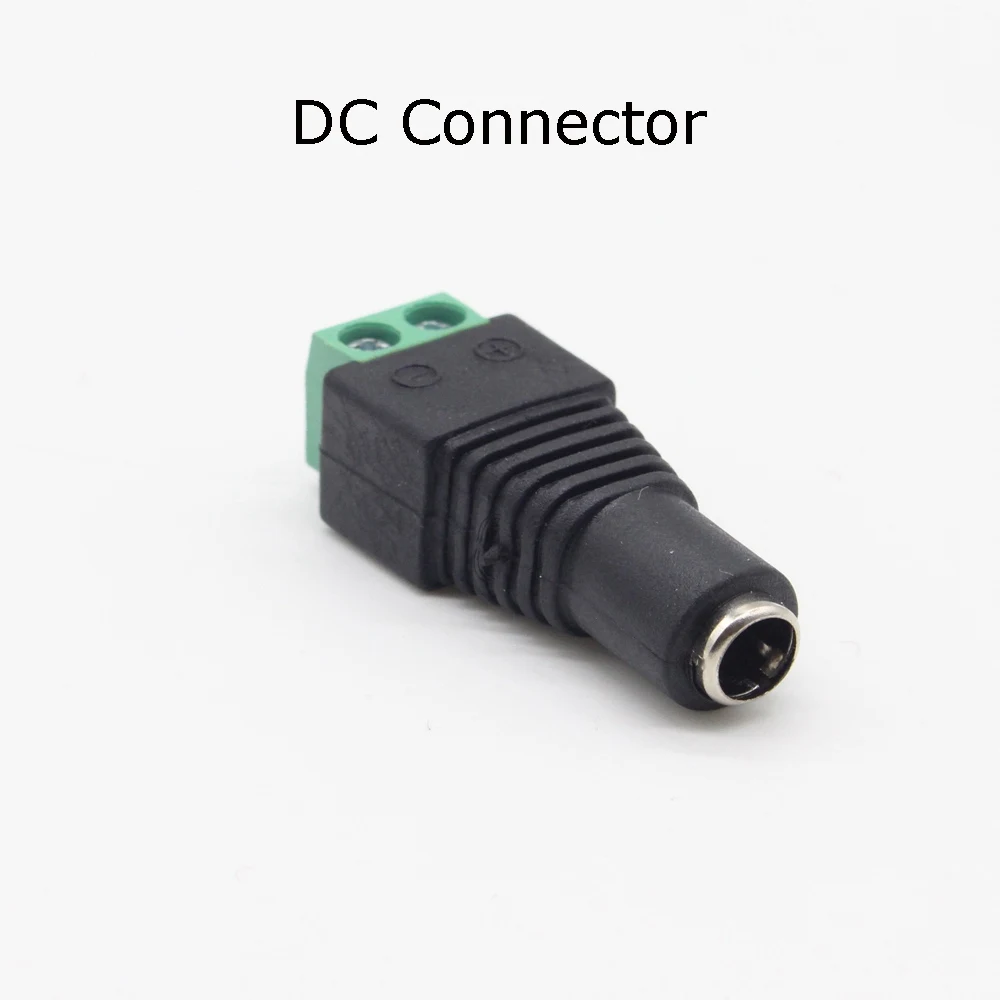 DC Connector Светодиодный драйвер 12В 1A 2A 3A Мощность адаптер переменного тока 110V 220V DC/DC 12 вольт Питание блок Светодиодные ленты 12В импульсный источник освещения трансформатор - Цвет: DC Connector