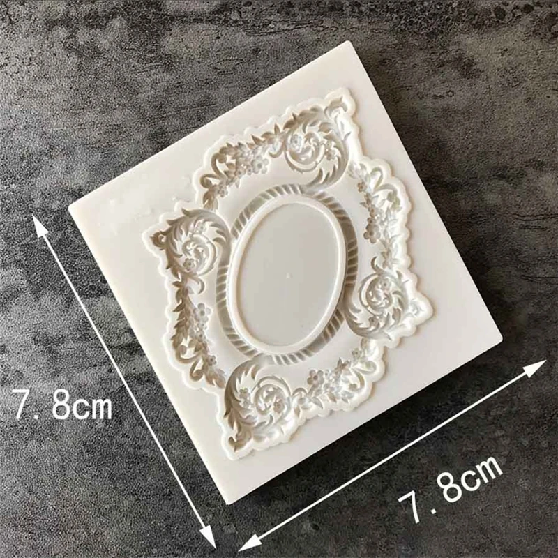 Силиконовая форма для торта в стиле ретро|baking tools|fondant cake decorating moldsframes shapes |