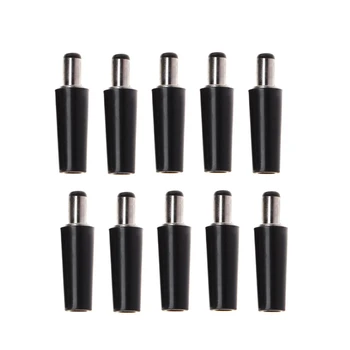 

10 Pcs 5.5x2.1mm High Quality Circular DC Tube Plug Male Socket Audio Connector