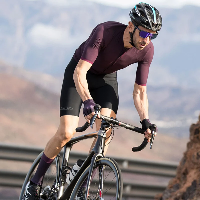 

2019 summer men bike shirt le col short sleeve cycling jersey maillot ciclismo hombre comfortable quick drying sports tights bic