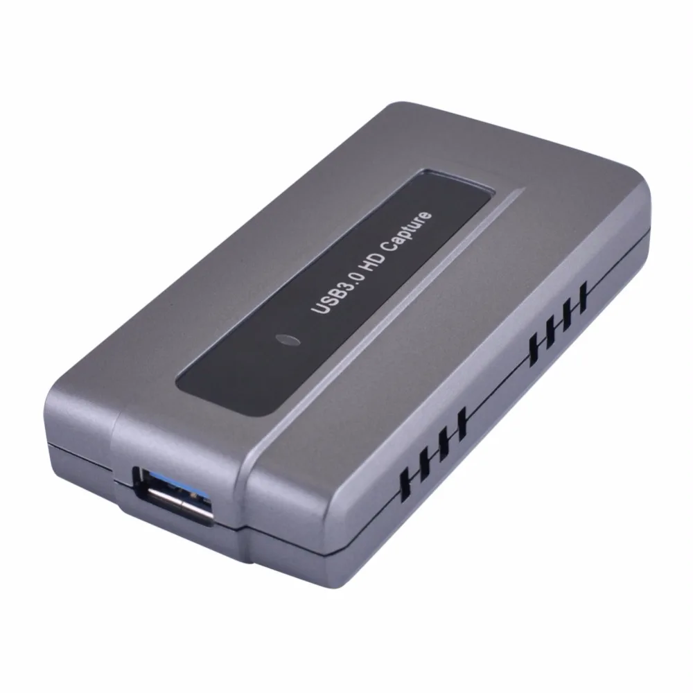 

USB 3.0 HD Game Video Capture Live Streaming Record 1080p Adapter Support OBS Studio Windows Mac Linux New