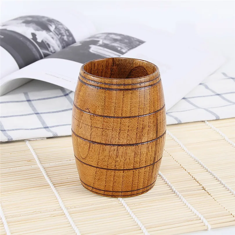 1 шт. в японском стиле деревянная чайная чашка маленькая ручная работа натуральная твердая древесина чайная чашка деревянный винный кофе кружка для питьевой воды#4MM28