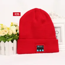 New Soft Warm Earphone Hat Wireless Headphones Smart Cap Baseball Headset Speaker Mic Bluetooth Headset Hat Knitting Cap