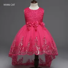 ; милое платье с поясом для маленьких девочек; браслет со стразами; платье принцессы на День Святого Валентина; свадебное платье