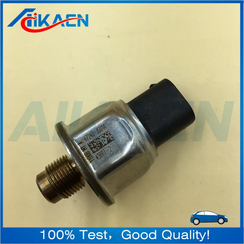 43pp7 2 black Original Fuel Rail Pressure Sensor For Nissan X TRAIL