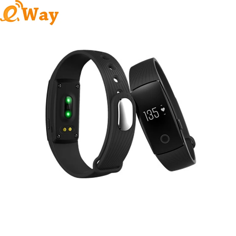 Дешевые ID107 HR Bluetooth 4.0 Смарт Браслет умный браслет Монитор Сердечного ритма Браслет Фитнес-Трекер для Android iOS смартфон
