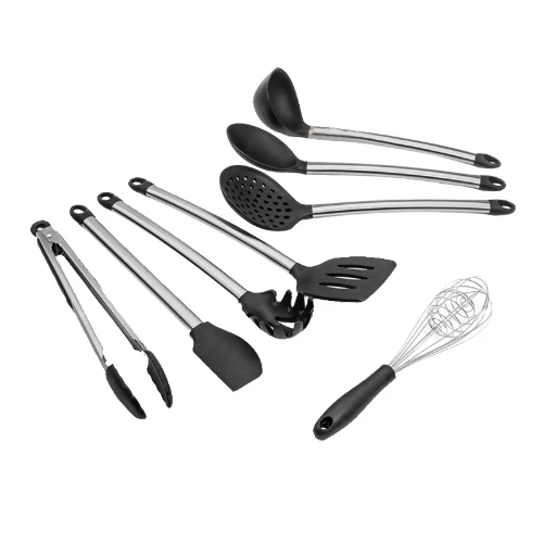 Kitchen Silicone Non-stick Cooking Spoon Spatula Ladle Egg Beaters Utensils Dinnerware Set Cooking Tools Accessories Supplies Kitchen Silicone Non-stick Cooking Spoon Spatula Ladle Egg Beaters Utensils Dinnerware Set Cooking Tools Accessories Supplies