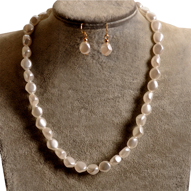 

2019 New fashion women's jewelry wholesale girls birthday party pearl earrings set mashup earrings Free shipping