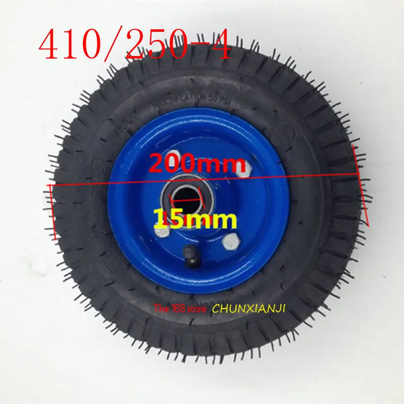 Lightning отгрузки пневматические шины для гироборд с колесами 8 дюймов тележка 410/250-4 колесные тачки, колеса 410/250-4 шины