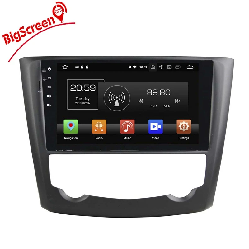 Cheap Android 8.0 8.1 Car DVD Stereo Player GPS Navigation multimedia For Renault Kadjar 2015 2016 Auto Radio Audio Video headunit 8