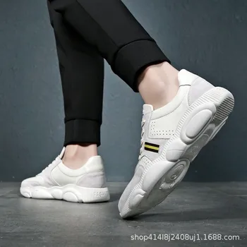 

2019 New Men's Shoes White Shoes Spring and Autumn Men's Fashion Breathable Lightweight Casual Sports Shoes Zapatos De Hombre