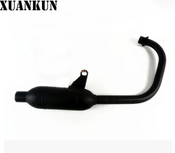 

XUANKUN Motorcycle Parts CG125 Short Modified Exhaust Matte Black Plating Color