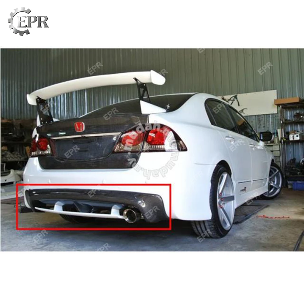 FRP диффузор для FD2 Civic Mugen Style Fiber Glass задний Honda бампер из стекловолокна аксессуары