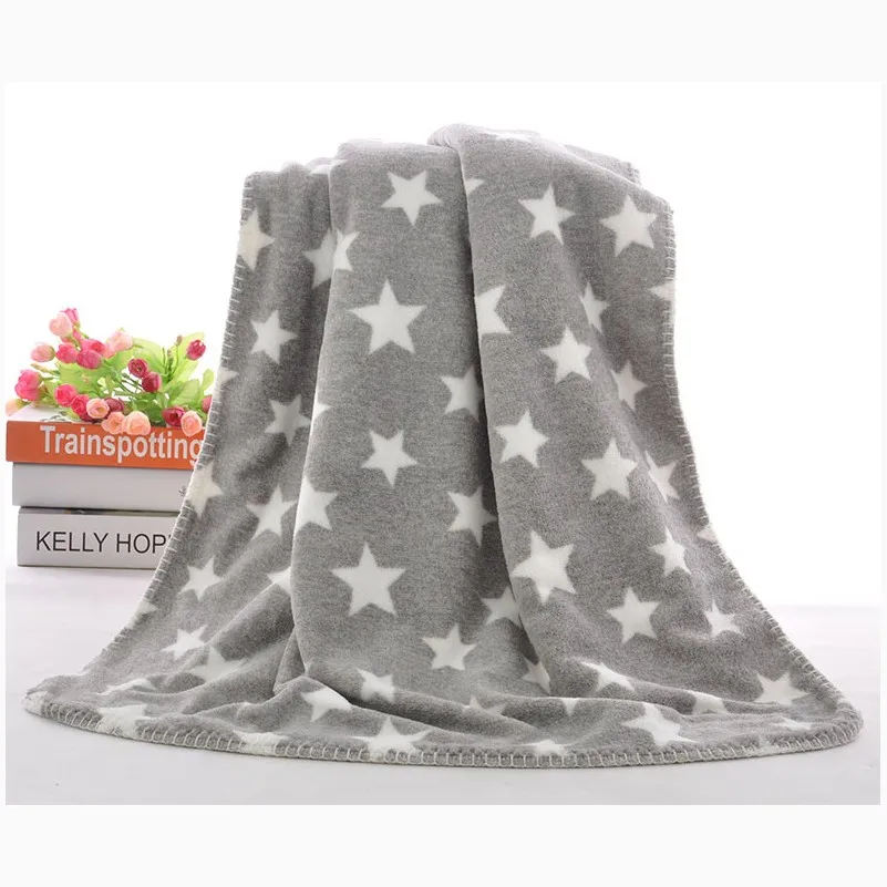 Couverture Polaire D Hiver Motif Etoile Couverture Bebe Polaire Bebe Flanelle Couverture De Reception Couverture De Literie Bebe Emmaillotage D Hiver Aliexpress