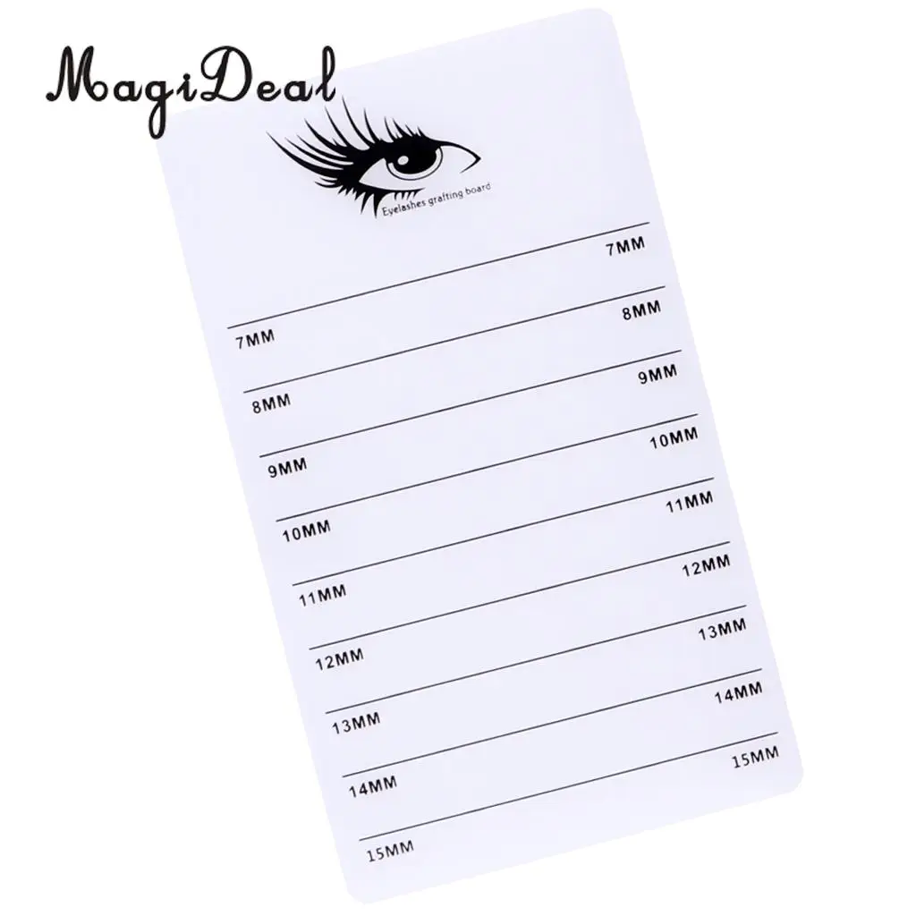 Acrylic False Lashes Glue Pallet Eyelash Extension Stand Holder Board Plate