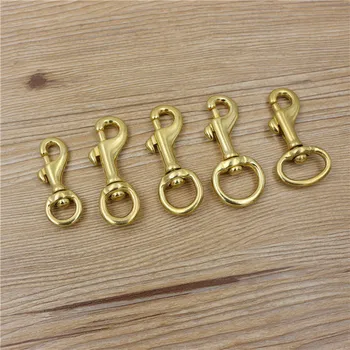 

DIY high quality luxury metal solid brass buckle leather craft backpack bag snap book 5pcs/lot small size