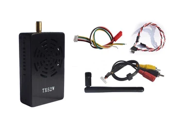 

FPV RC Model 5.8G 2000mW Transmitter TX52W 2CH Video Switchable Transmitter 8CH Transmitting Frequency For Fixwing Copter