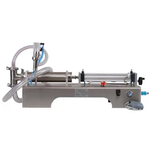 Горизонтальный пневматический жидкий/полностью автоматический дозировочный/смазочное масло моющее средство для стирки меда с одной головкой вязкой жидкости