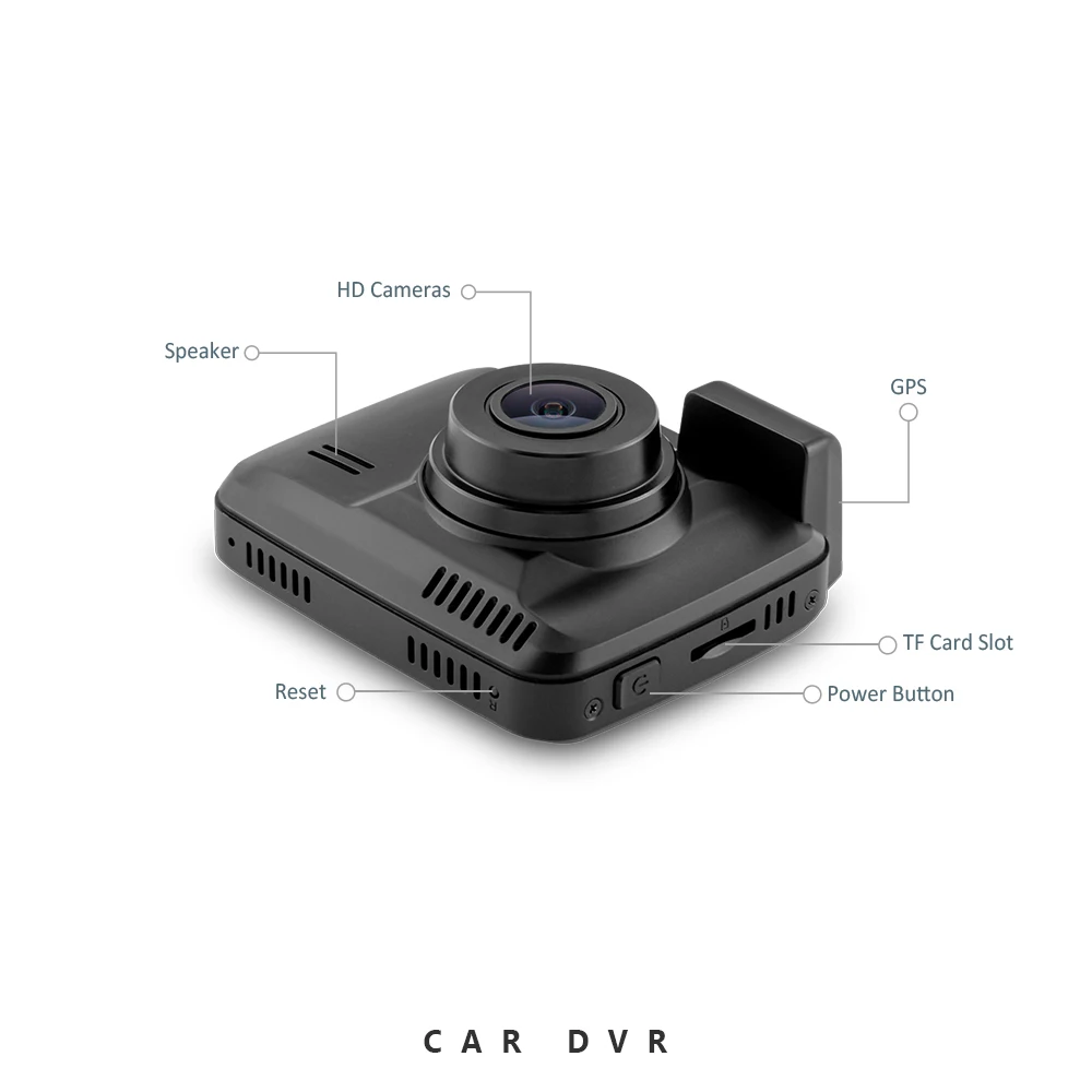 Conkim Dash Cam камера gps Wifi DVR автомобильная видеокамера 4K 2880x2160P ночное видение Novatek 96660 2," Автомобильный Регистратор черный ящик H40
