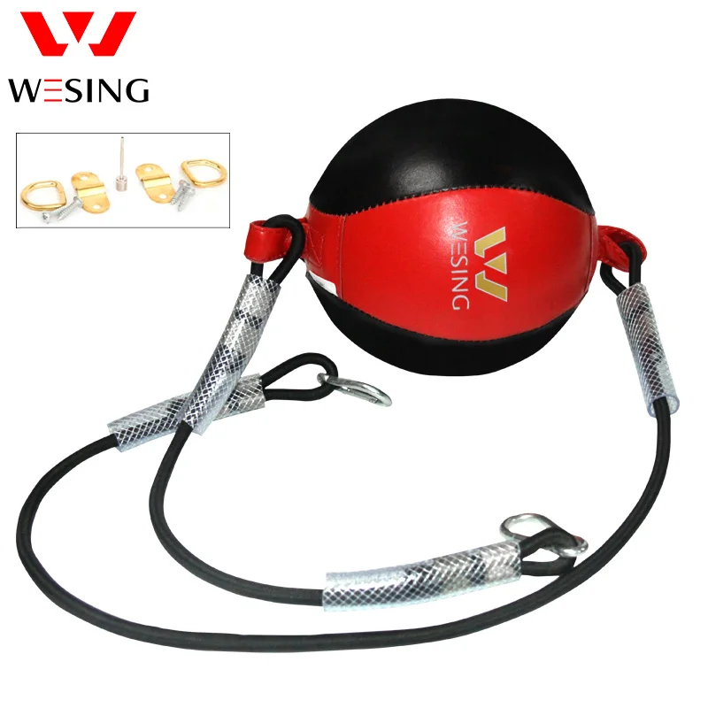 Wesing Punching Ball Muay Thai Speed Ball with Inflator Training Boxing Reflex Speedbag Speed Trainer Quick Response
