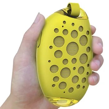 

New Mini Wireless Bluetooth Speaker Outdoor Stereo Speaker with Mic Hook IP54 Waterproof DOM668