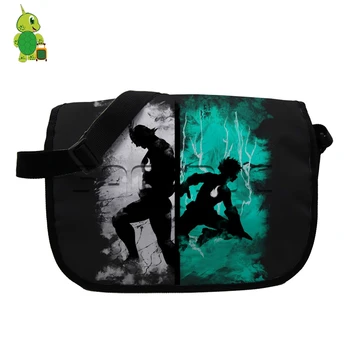 

Anime Boku No Hero Academia Messenger Bags Deku Allmight One for All School Handbag for Teenagers Crossbody Shoulder Bags