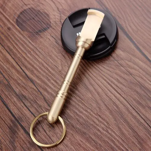 

Brass Bottle openers Portable Bottle Opener Beer Bottle Metal Opener Hangings Ring Keychain Tool Fashion accessories