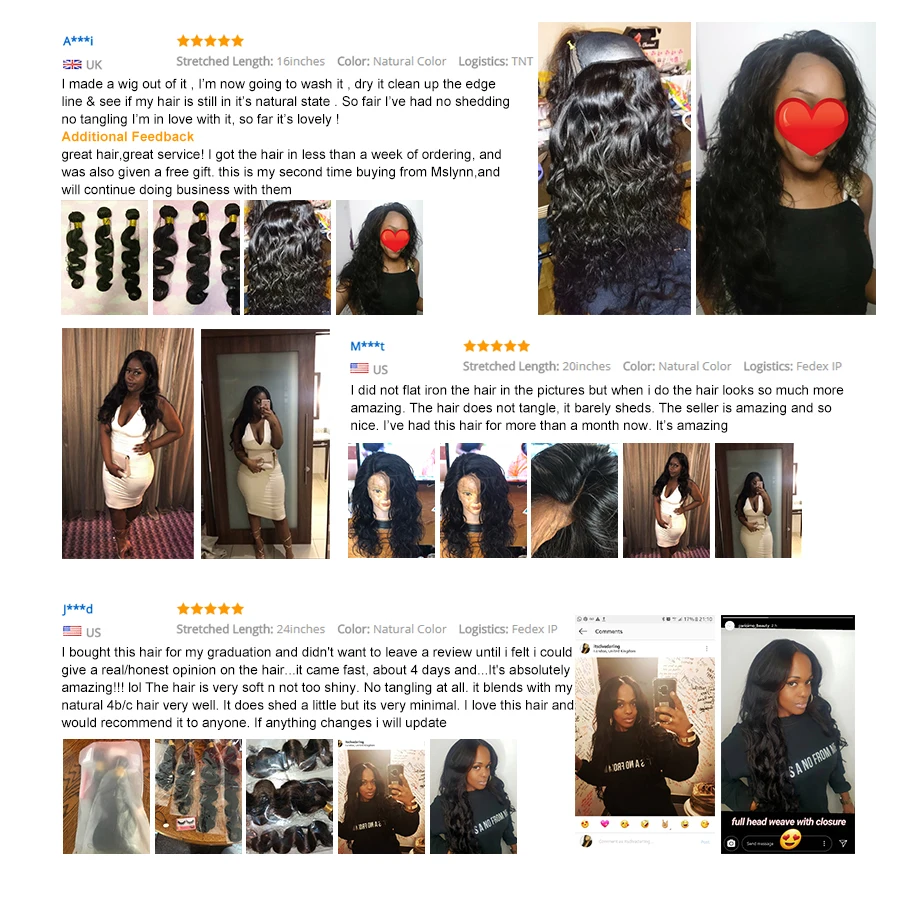 Body Wave Bundles Brazilian Hair Weave Bundles 100% Human Hair Bundles Non Remy Hair Weave Mslynn Hair 4 or 3 Bundles Available Body Wave Bundles Brazilian Hair Weave Bundles 100% Human Hair Bundles Non Remy Hair Weave Mslynn Hair 4 or 3 Bundles Available