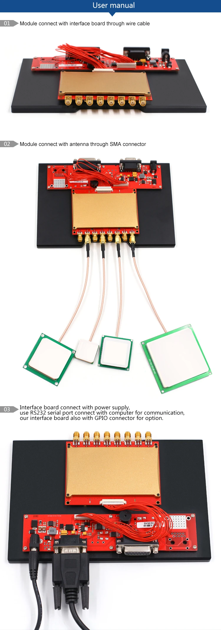 CHAFON rfid считыватель модуль UHF Impinj R2000 с восемью антенны порты используются для управления запасами