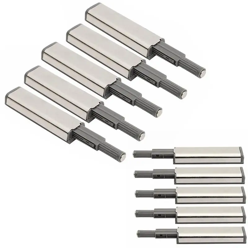 

10PCS Cabinet Door Drawer Push Open System Damper Buffer Catch Stainless Steel