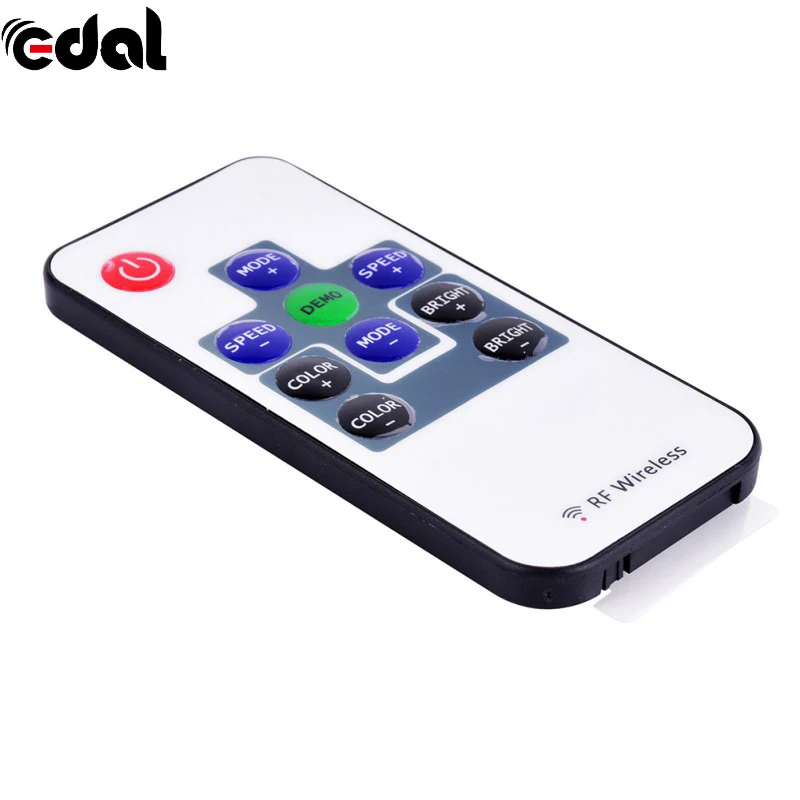 

EDAL Mini RF Wireless Led Remote Controller Dimmer For Single Color Light Strip