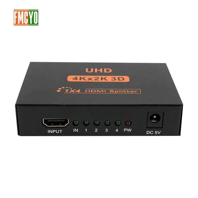 

HDMI Splitter KVM Switcher 4x1 1x4 Mini HDMI Port 4 Input 1 Output 4K Resolution Bi-Directional HDMI Switch Matrix Support 3D