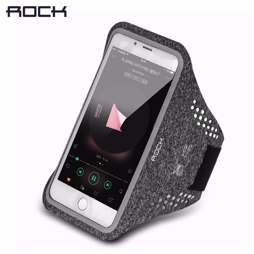 

ROCK Universal Professional Slim Sports Armlet arm band for running fitness cycling Phone Armband for 4-6 inch Phone devices