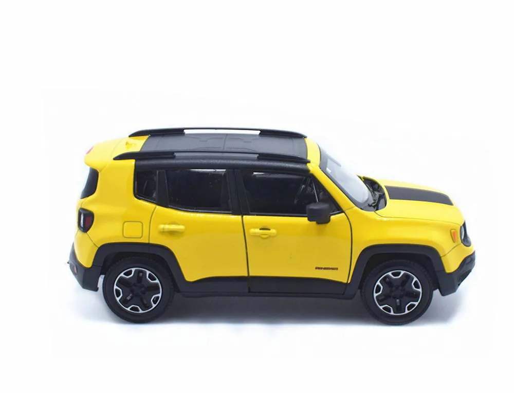 Welly 1:24 Jeep Renegade Модель литья под давлением спортивный гоночный автомобиль игрушка