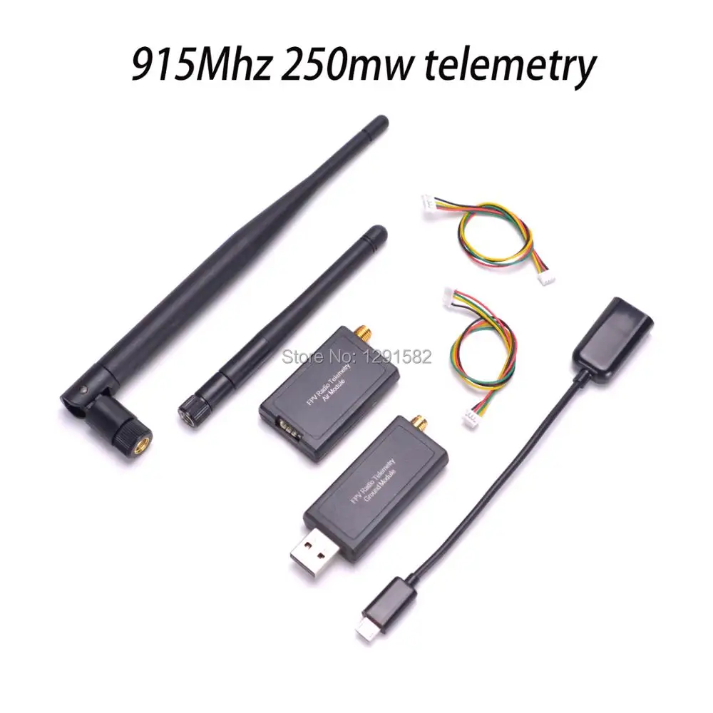 

3DRobotics 915Mhz 250mw 433Mhz 500mw Telemetry Kit 433 915 Module for APM2.6 2.8 Pixhawk PX4 Controller For F450 S500 Quadcopter