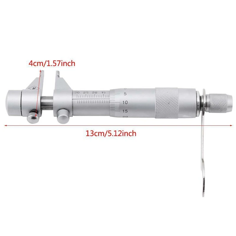 HOT-5-30Mm Микрометры внутреннего диаметра сантиметр карты измерительные инструменты спиральные Микрометры измерительные инструменты