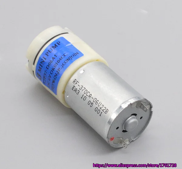 Оригинальный японский CJP37 мини насос 6V Электрический sphgmomanometer D06A1 27 мм воздушный